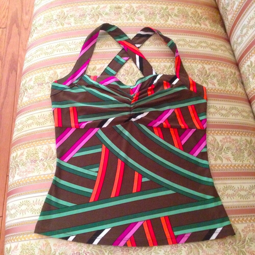 Bisou Bisou multicolored Print Top Sz.XS
